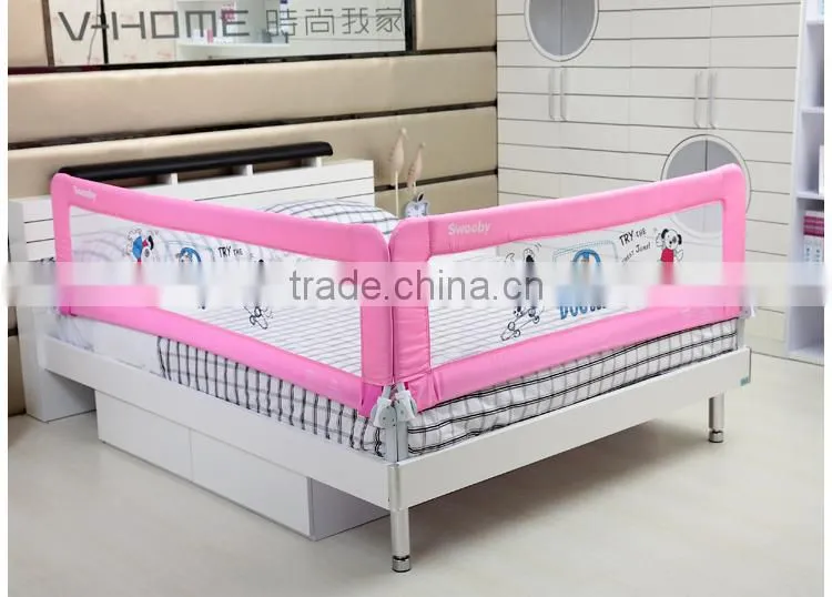 Foldable baby bed rail/playpen