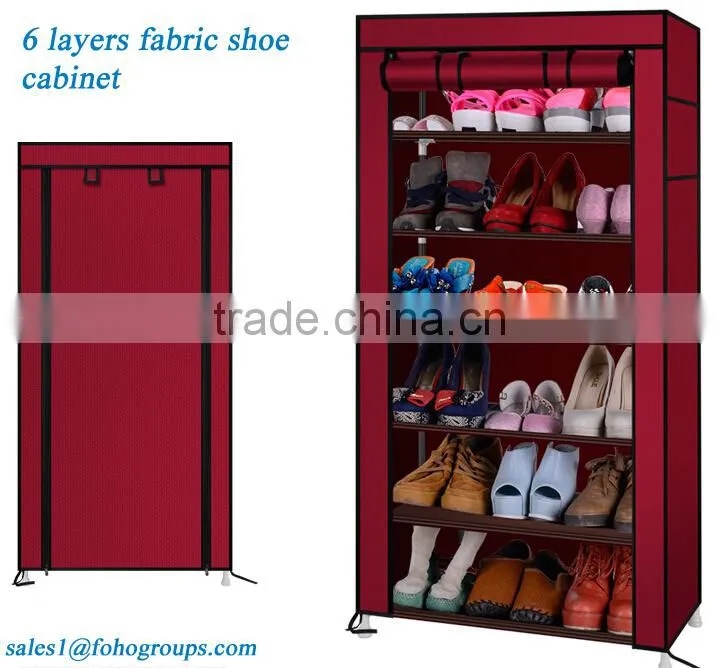 (FH-FC6010)Living Room Furniture Type and General Use Metal Shoe Rack Designs