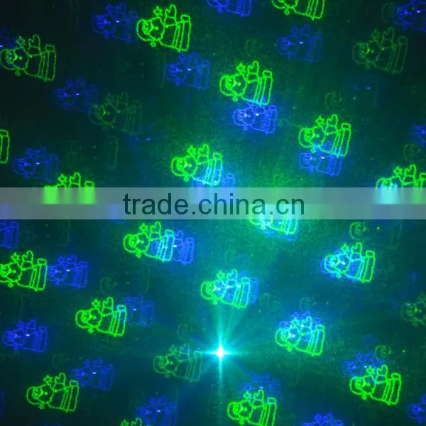 RG 8Gobos Mini RC Twinkling Laser Light