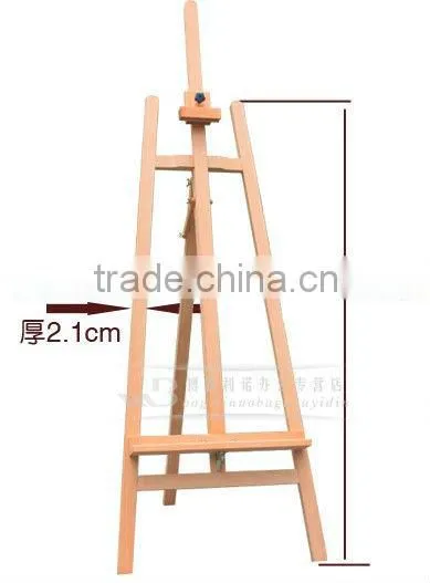 172cm beech wood painting easel in stock
