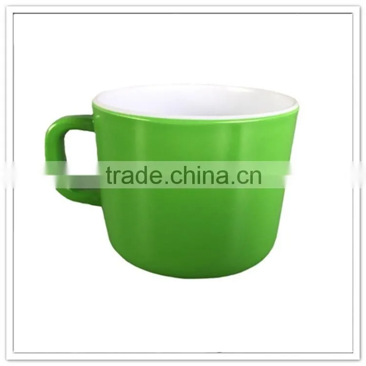 Two tone AAA 10oz china good price cup with SGS certificated