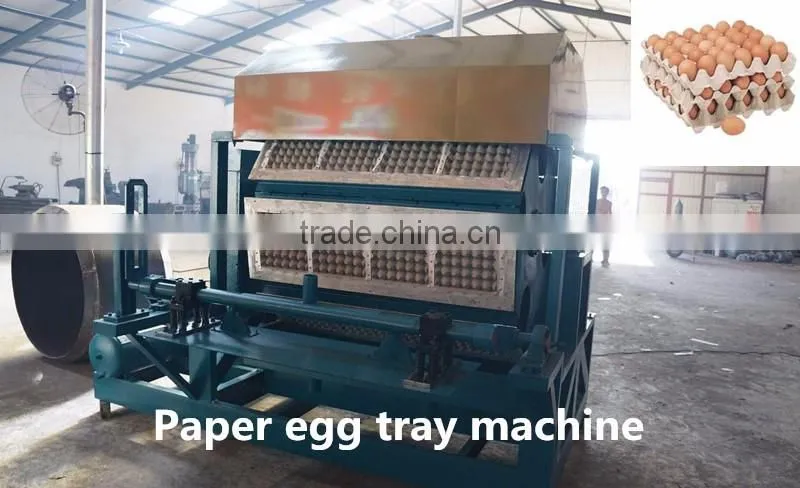 Egg tray making machine