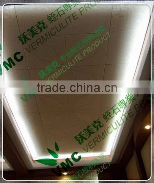 Lightweight Fireproof Material Vermiculite Board/Panel for Construction