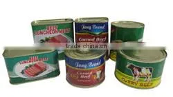 Beef Products in Can Factory