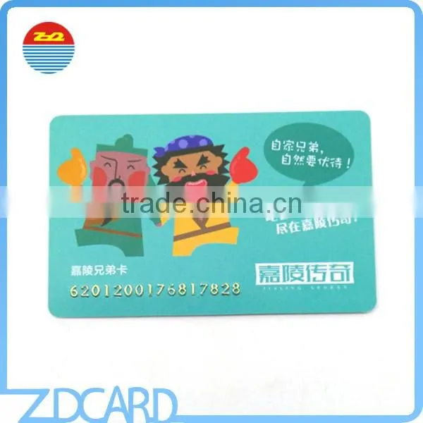 Cr80 Inkjet Printable RFID Contactless Smart PVC Card