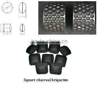 High quality easy operation Coal and charcoal briquette machine