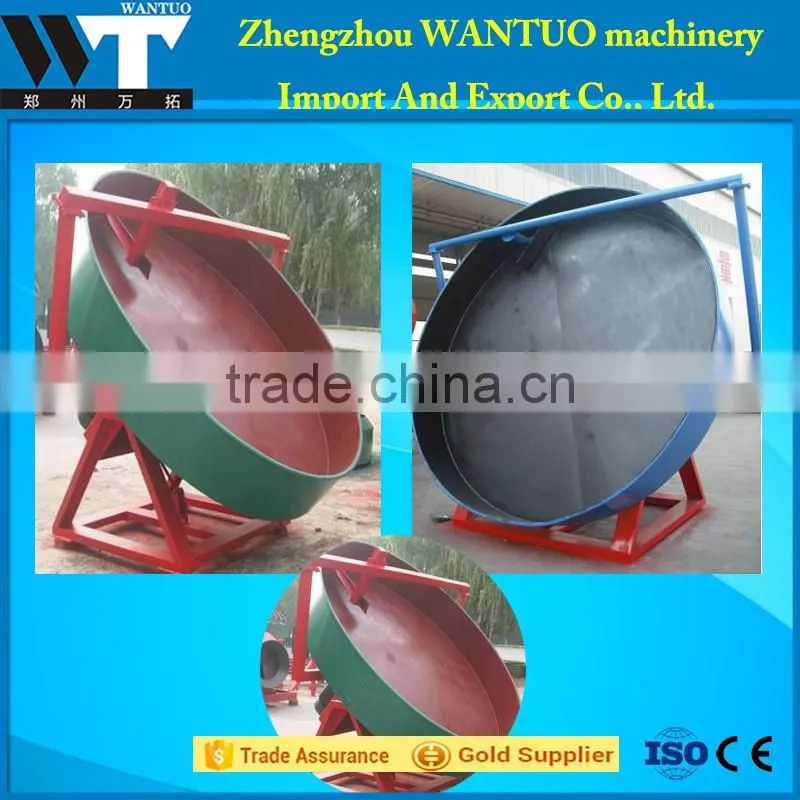 Disk granulating fertilizer machine/Chicken manure fertilizer making machine/Disc pelletizer,Disc granulator