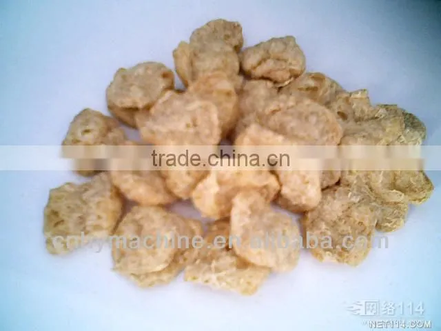PHJ65A Textured soybean protein making machine,puffing machine line,