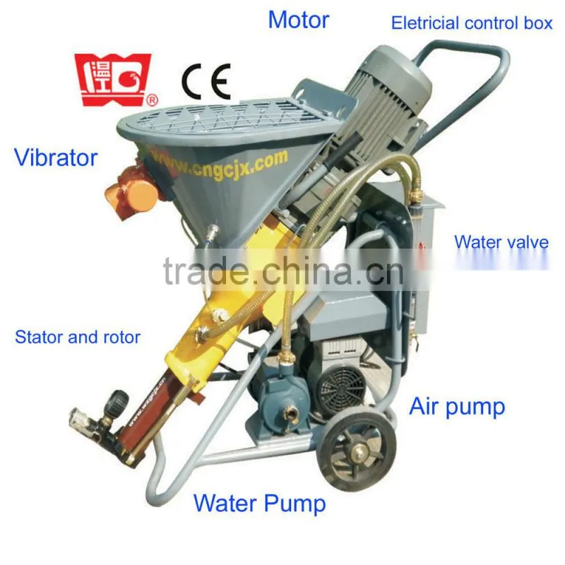 m-tec mono-mix plastering spray machine for wall