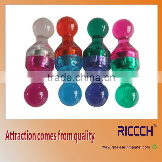 Hot Sale Color Office Magnetic push pins