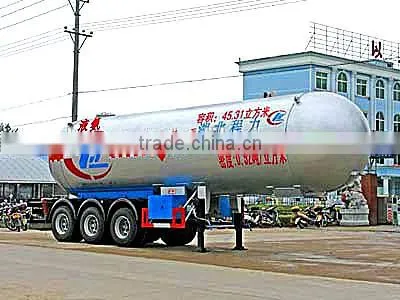 3 axles LPG transport semi-trailer
