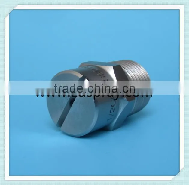 U Series Flat fan-shaped spray pattern water spray jet nozzles