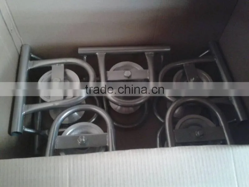 Cable pulley with high quality aluminium roller