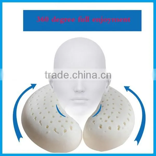 High quality natural latex foam whole rubber pillow