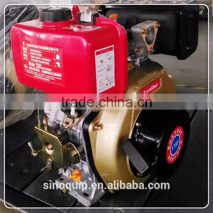 Excalibur Customized Air-cooled Single Cylinder 296cc Diesel engine
