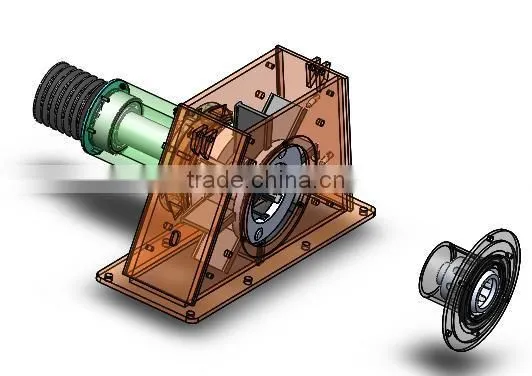 Q6912 tunnel type shot blasting machine