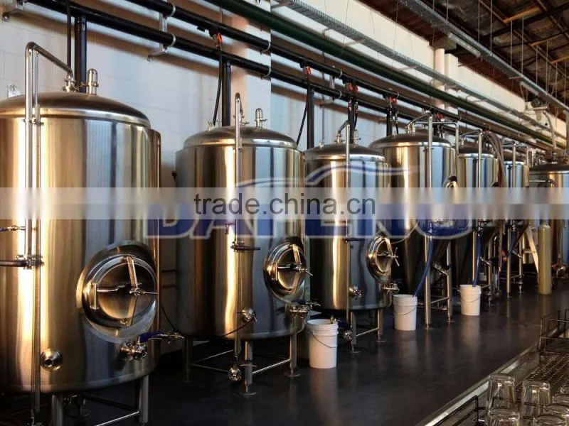 Stainless steel beer brewing system