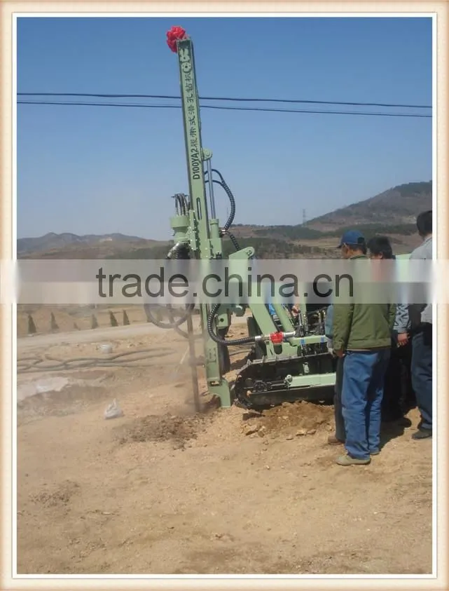 longye brand 30m durable rotary D100YA2 drilling rig for foundation construction