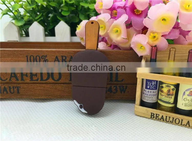 ice cream shaped usb flash drive wholesale customized cheap pvc usb stick