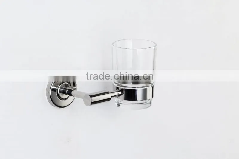 Wholesale Wall Mounted Stainless Steel Bathroom Double Cup Holder BSCI