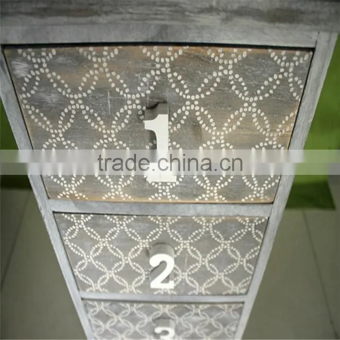Cheap unfinished multi-function wood ambry for sale