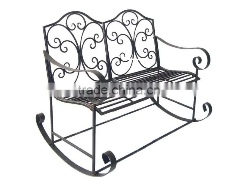 Metal Rocking Bench
