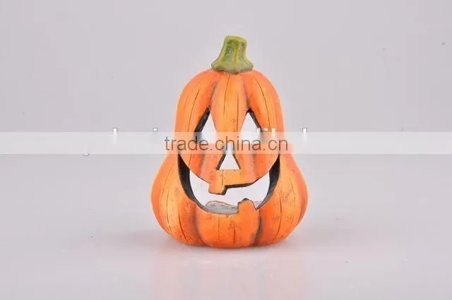Pumpkin Candle Holder Ceramic Artware/Home Decoration Halloween Candlestick