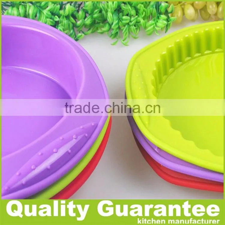 Hot selling Silicone Baking Pan Round Silicone Cake baking pan Square Baking Pan