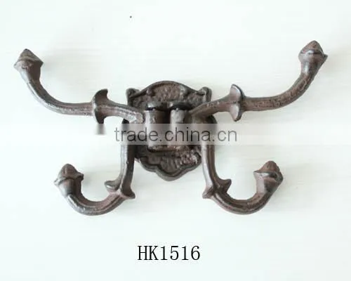 CAST IRON DOG BONE DESIGN WALL HOOK