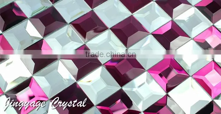 Diamond 5 surface mosaic glass 30*30mm