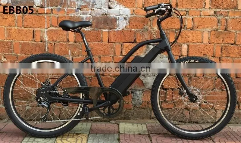 hot sell electric beach cruiser hidden battery electric bike for lady