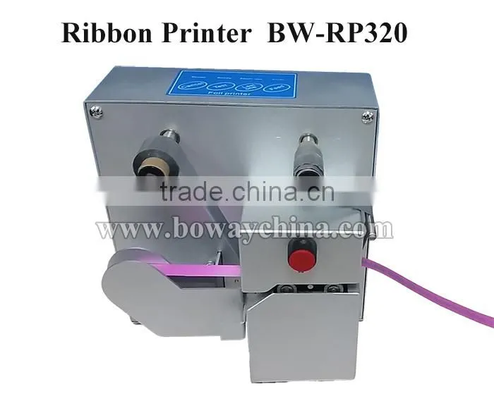 BW-RP320 desktop Gift packing Ribbon Foil mini printing machines