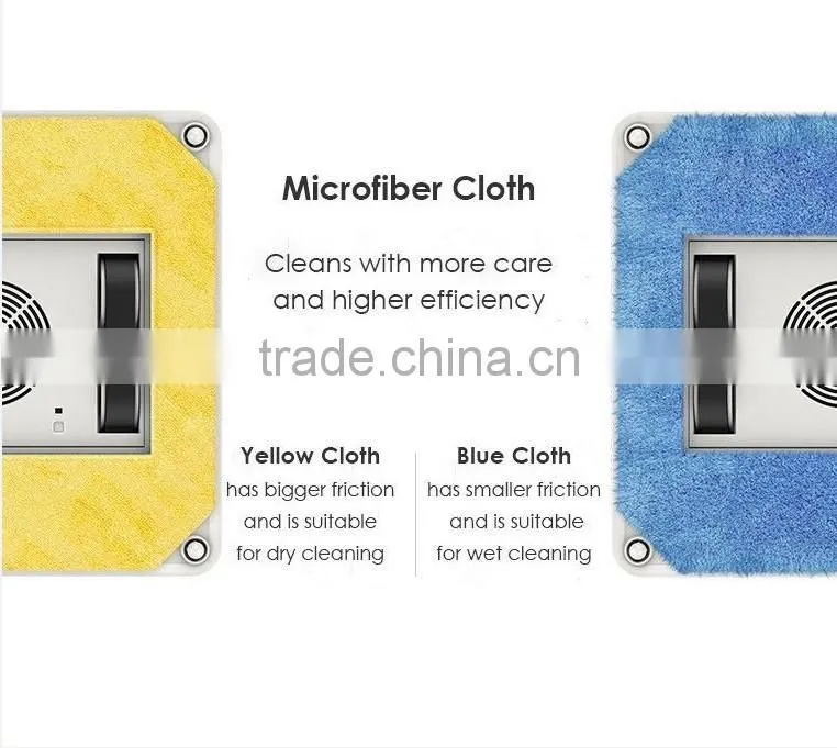 2017 New Arrival Mobile App Control Anti-falling Robot Window Cleaner W120