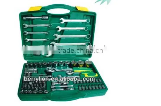Berrylion 82pcs Socket Wrench Set Mirror finished Multifunction Socket Set