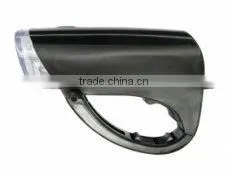 JING YI 5 led Bicycle flashlight lamp,2 mode white light bicycle front Lamp Bicycle front light with holder