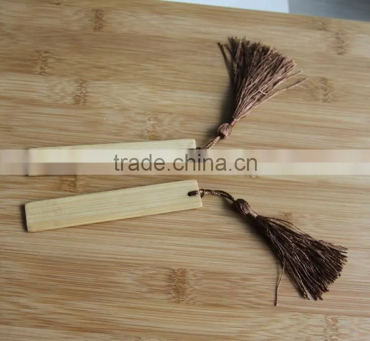 laser engraved custom wooden bookmark