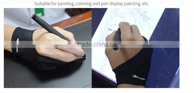 Huion Both Hands Applicable Two-Finger Gloves