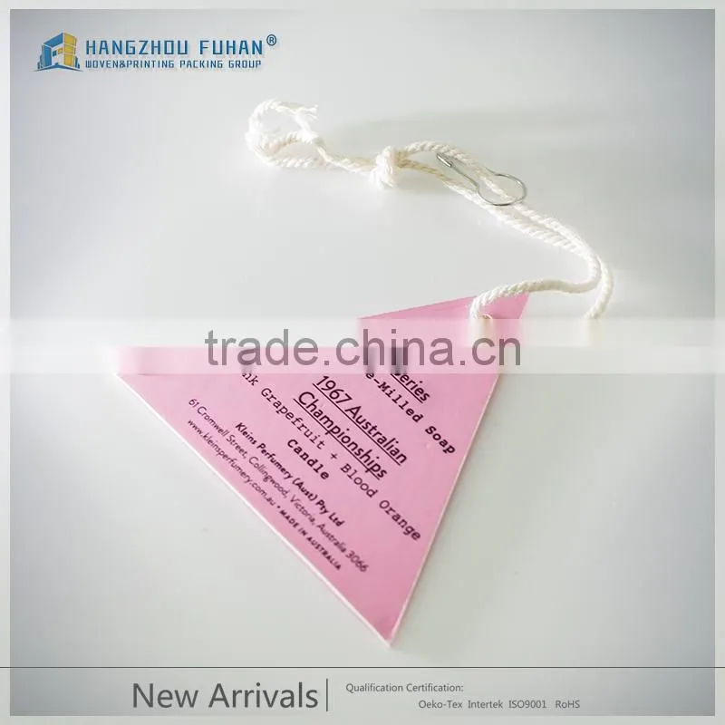 Hot Sale Fashionable Swing Tag, Garment Paper Hang Tag