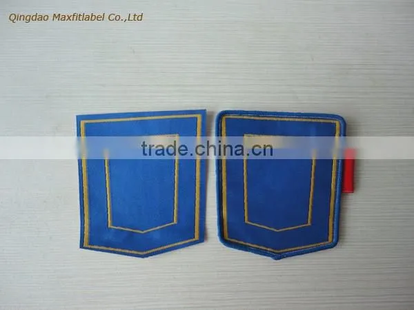 China direct factory wholesale fashion woven patch for garments