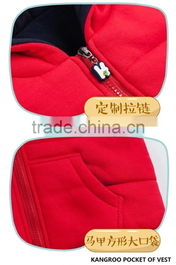 custom fashion and quality baby girls boys winter warm 3pcs clothing sets