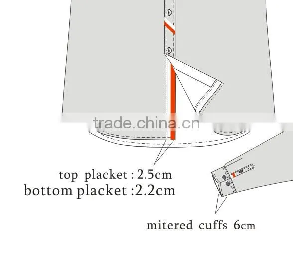 custom slim fit contrast color ribbon detailed casual dress shirt