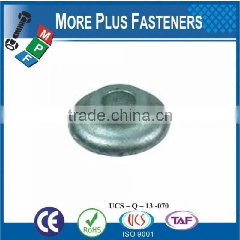 Made in Taiwan Galvanized Green Dipped White Coated Ogee Washer
