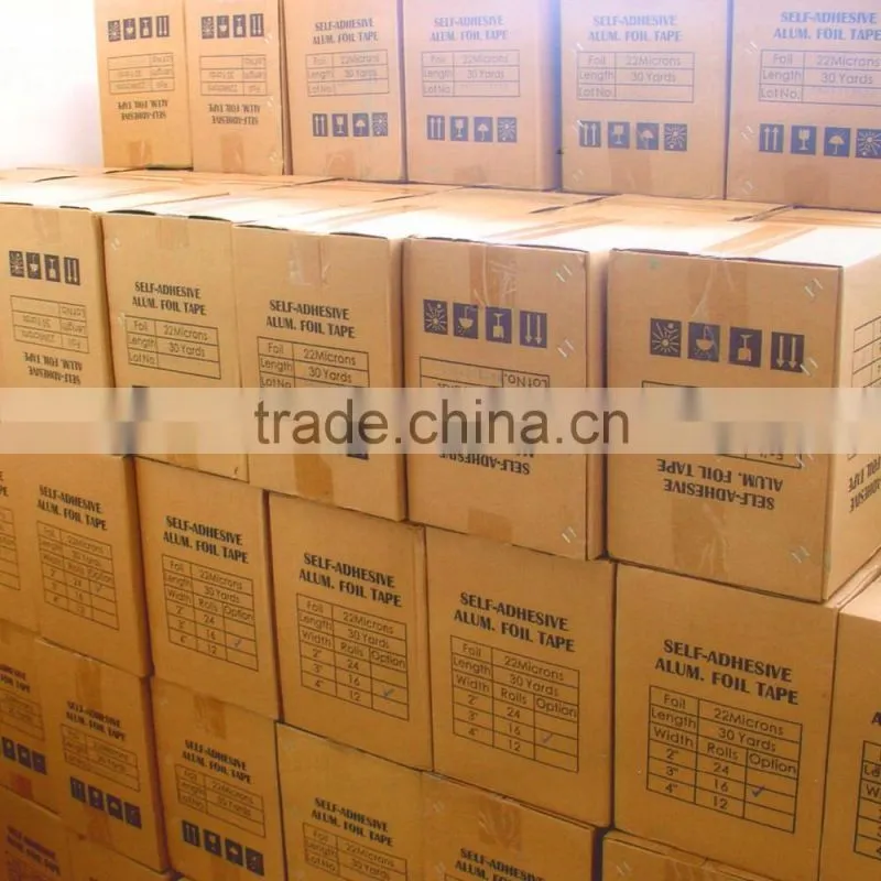 heat resistane self adhesive aluminum foil tape