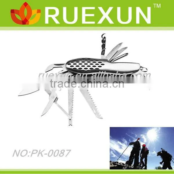 PK-0027 - Stainless Steel Multi Function Pocket Knife