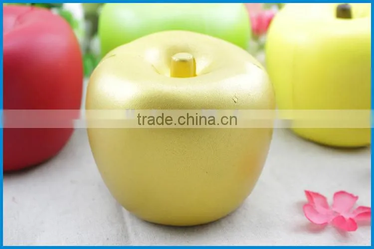 Top quality slow rising kawaii squishy toys lovely squishy apple for stress release