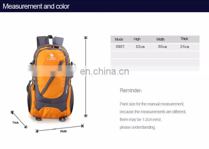 Cheap colour your own custom highland backpack