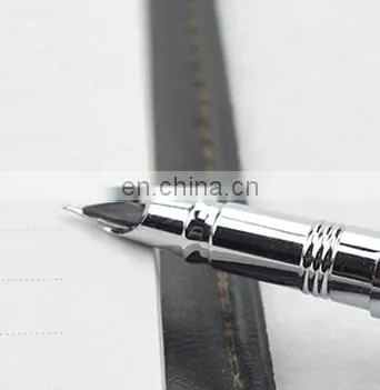 1Pcs/Lot Stainless steel metal pen business advertisement pen Pen office School Supplies