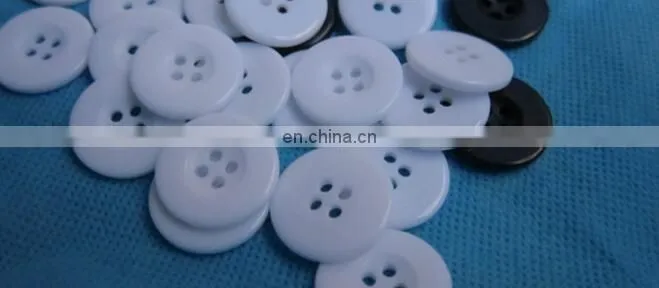 2017 HOT SALES BLACK AND WHITE BUTTON 1CM-2.3CM RESIN BUTTON DECORATED DYEABLE BUTTON