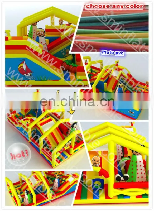 inflatable castle funcity /inflatable jumping funcity / Giant inflatable toy for kids