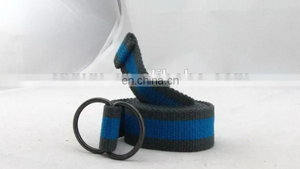Canvas Belt With Metal Buckle Military Belt